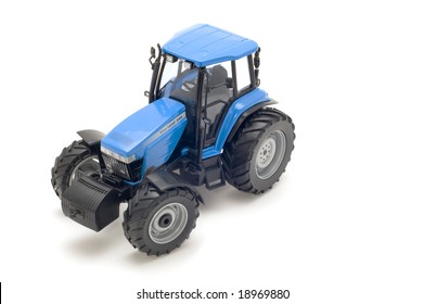 Object On White Toy Tractor Object On White Toy Tractor