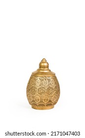 Objects Houseware Closed Gold Lantern - Shutterstock ID 2171047403