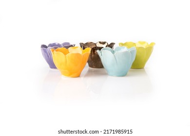 Objects Houseware Decoration Organiser Colorful Porcelain Flower Containers