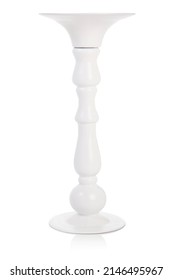 Objects Housewares White Candlestick flower holder