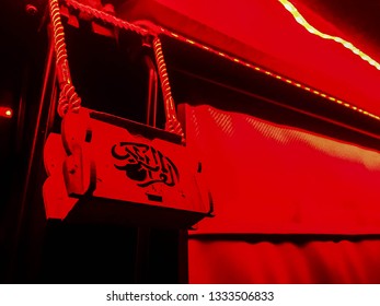 objects hung in vehichles