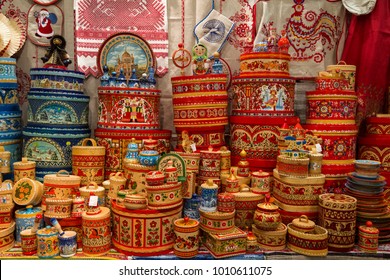 The Objects Of Russian Folk Art And Crafts, Arkhangelsk Oblast, Russia