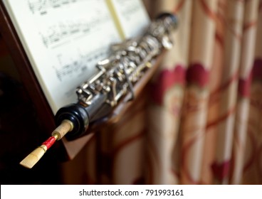 Oboe Reed And Instrument