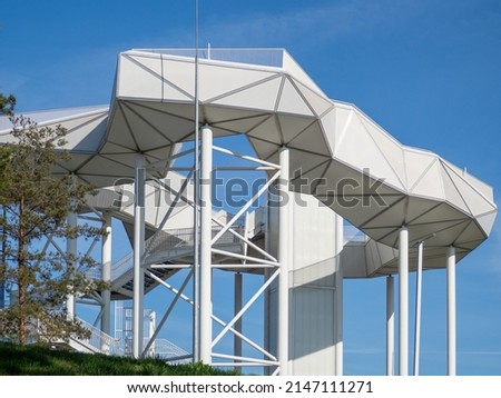 observation deck in the city of Berlin, Marzahn distric