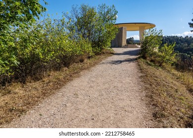 Observation Deck On Pine Mountain In Kislovodsk Park