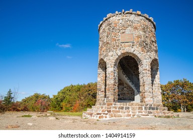 Observation Tower Peak Mount Battie Camden Stock Photo 1404914159 