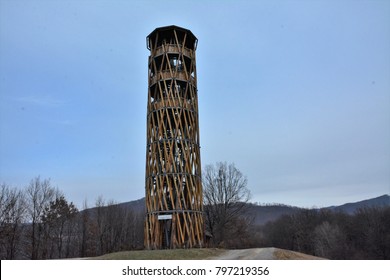 observation tower in Sovata -Romania