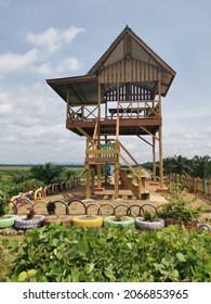 Observer Hut At Sebrang Estate, Lahad Datu, Sabah