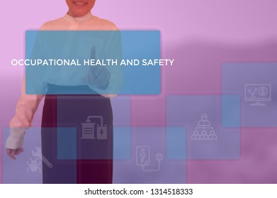 Occupational Health Safetybusiness Concept Stock Photo 1314518333 ...