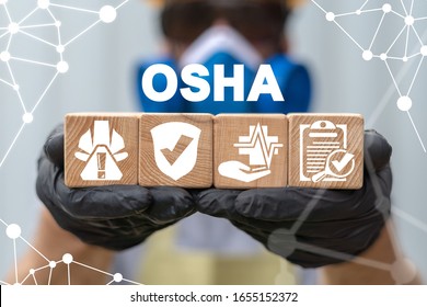 Occupational Safety And Health Administration (OSHA) Industry Concept.