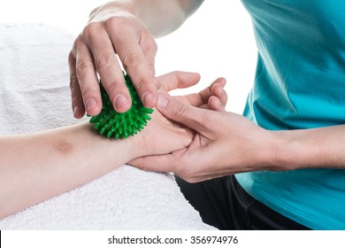 Occupational therapy close-up and different exercises