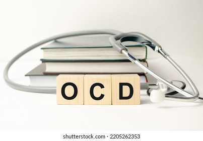 OCD Obsessive Compulsive Disorder Text On Wooden Cube