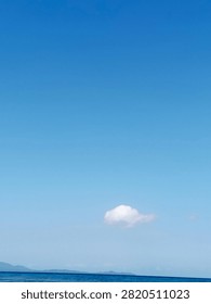 The ocean accommodates, a cloud entrusts longing