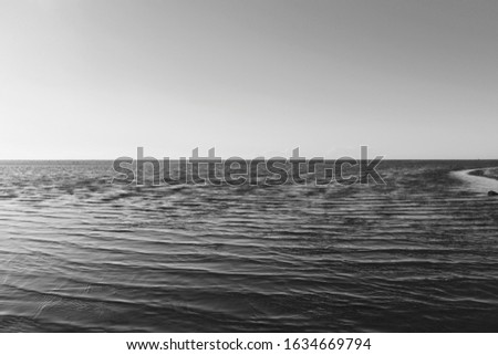 Similar – Hallig Gröde | very calm North Sea