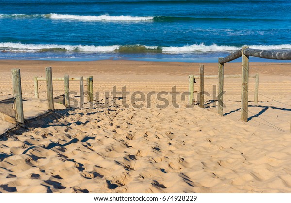 Ocean Beach On Sunny Day Seascape Stock Photo Edit Now