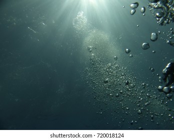 Ocean bubbles light - Shutterstock ID 720018124