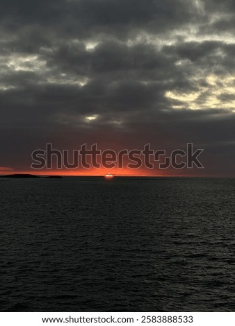 Similar – Image, Stock Photo Always sea Evening