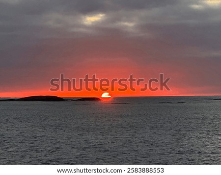 Similar – Image, Stock Photo Always sea Evening