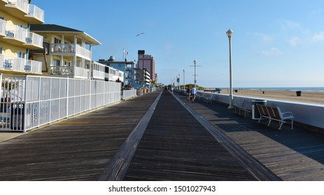 Ocean City Boardwalk, Maryland, USA