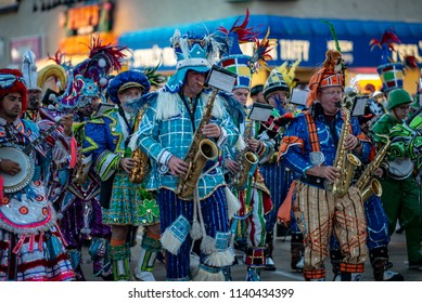 Ocean City, NJ - June 10, 2018: Avalon String Band Performs On The Ocean City NJ Boardwalk