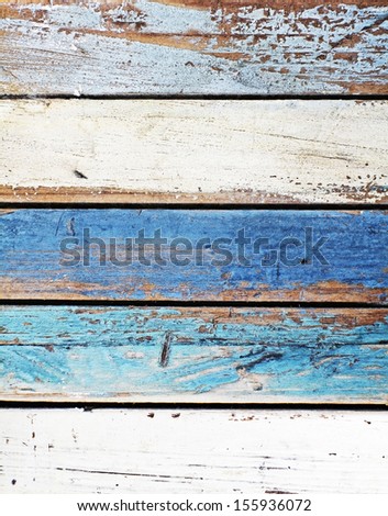 Ocean colored wooden panels background texture