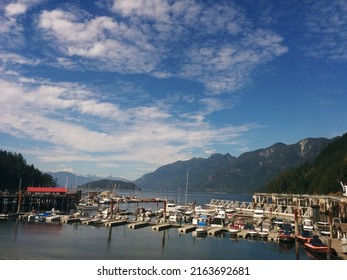 Ocean Dock In Sunshine Coast Bc