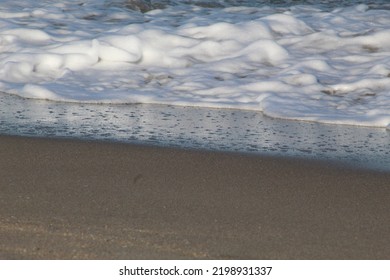 Ocean Foam In Jensen Beach, Florida