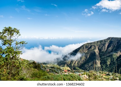 Ocean High View With Clouds From Galipan, Venezuela