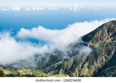 Ocean High View With Clouds From Galipan, Venezuela