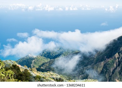 Ocean High View With Clouds From Galipan, Venezuela