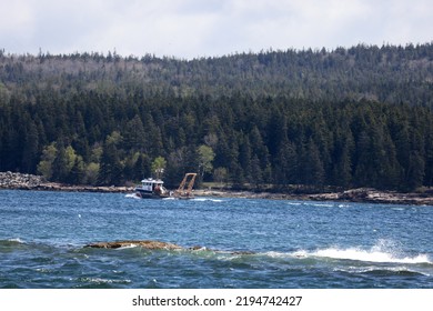 Ocean Islands Near Bar Harbour