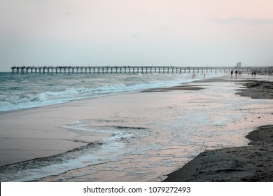 Ocean Isle Beach Pier  In North Carolina