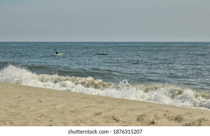 Ocean Kayaking Near Cape May Point