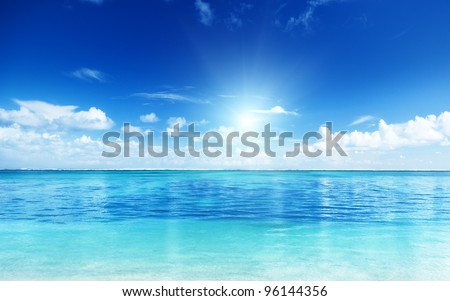 ocean and perfect sky