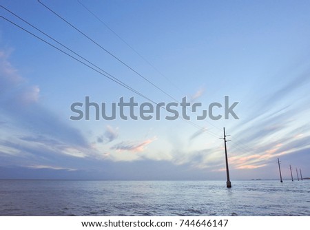 ocean power lines
