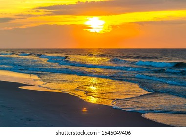 Ocean Sunset Taken At Atlantic Beach NC 