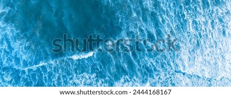 Similar – Image, Stock Photo View of the surf from the dunes