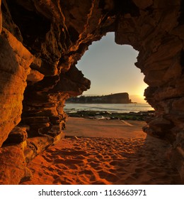 Ocean View from a cave