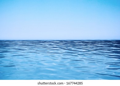 Ocean view in sunny summer day