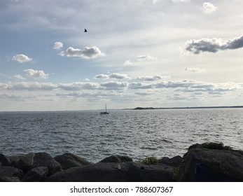 Ocean View At Tod's Point Beach, Greenwich, CT