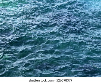 Ocean Water Texture Backgroundblue Sea Water Stock Photo 526398379 ...