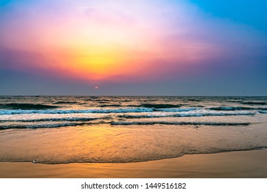 Pink Sky Ocean Images Stock Photos Vectors Shutterstock