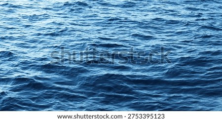 Ocean Waves Texture Background. Abstract Summer Background. Nature Seascape. Top View.