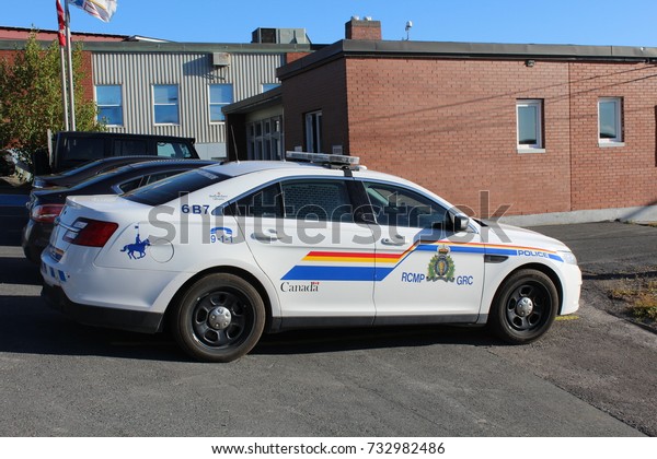 Oct 12 2017 Clarenville Newfoundland Rcmp Stock Photo (Edit Now) 732982486