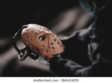 OCT 25 2020: Friday The 13th Slasher Jason Voorhees And Hockey Mask  - Neca Action Figure