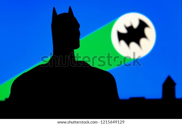 Oct 27 2018 Portrait Batman Bat Stock Photo Edit Now 1215649129