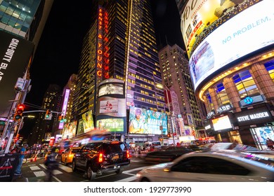 Oct 4, 2018, New York City, Times Square, Manhattan, USA