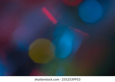 Octagonal shaped orbs of light - Powered by Shutterstock