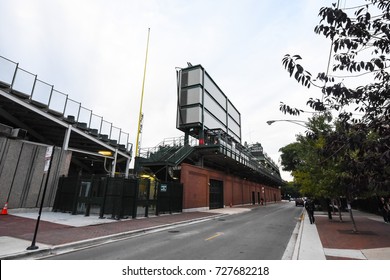 October 10, 2016 - External Views Of Wrigley Field, Wrigleyville, Chicago, Illinois