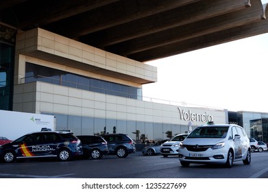 OCTOBER, 2018: Valencia Airport.